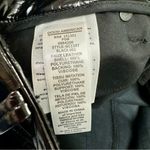 Good American NEW Good Classic Faux Leather Straight Leg Pants Black 8/28 NWT Photo 9