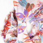 NEW Free People Citrine Dakota aloha blooms‎ floral bikini bottom, size S Purple Photo 10