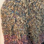 Kori  America Plus open front long sleeve color block knit cardigan, size 1X/2X. Photo 1