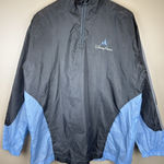 Disneyland Walt  World Rain Windbreaker Jacket Foldable Unisex XS/S Blue Photo 0