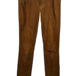 Tory Burch Pant Women Size 29 Ivy Super Skinny Corduroy Gold Button Logo Preppy Photo 0