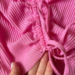 ZARA  Pink Puff Sleeve Top Photo 1