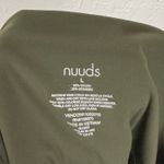 Nuuds High Waist Elevate Legging in Darkest Olive Size Large Green Photo 3