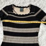 Gabby Skye  Sweater dress Women's Scallop Neck Stripes size Small NWOT Photo 4