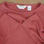 Orvis  Women's Long Sleeve Burnt Orange Long Sleeve T Shirt Medium Photo 3