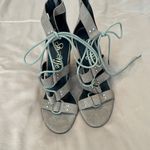 So Me Sydney sz9 4.5” block heel tan suede like sandals minimal signs of wear Size 9 Photo 1