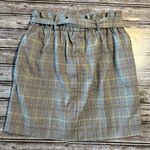 EXPRESS Plaid Pencil Skirt with Belt Photo 1