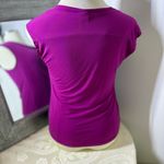 Sunny Leigh  Fuchsia Drape Neck Tank Top Photo 4