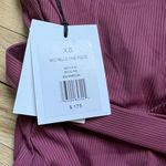 ONIA NWT  Michelle Belted ribbed One-Piece Swimsuit Photo 4