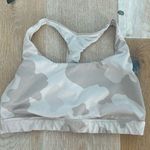 All In Motion Women's Size M Seamless Medium Support Cami Bra Cream Camp Camo Photo 0