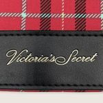 Victoria's Secret Victoria’s Secret Red Plaid Cotton Vegan PVC Tote Shoulder Bag 11185110 08/2020 Photo 2