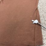 Lululemon Ribbed Long Sleeve Shirt Brown Copper Brown Casual Top Women Sz 4 Cozy Photo 9