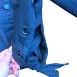 & Other Stories & Other Stories Black Crop Denim Jacket Tie Waist Size 6 Photo 5