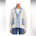BLANK NYC  Last Call Mixed Media Cardigan Photo 6