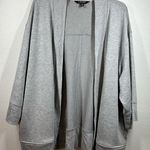 Ralph Lauren Black Label Oversized Open Front Cardigan Grey Heather Size L Photo 0