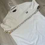 Fred Perry Tshirt cotton short sleeve womens White (medium) preppy sporty Photo 2