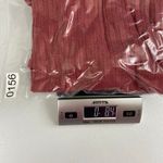 Ava & Viv  women's mauve pink raspberry knit tie sleeve‎ casual relaxed shirt 1X Photo 6