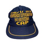 Vintage Unbranded Adults “Saturday Do Nothing” SnapBack 80s Trucker Graphic Hat Multiple Photo 4