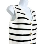 Fashion Women’s Button Up‎ Sweater Vest size S Black Photo 3