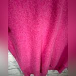 Tahari  100% 2- PLY‎ CASHMERE Sweater long Sleeve V- Neck Dark Pink medium Photo 4