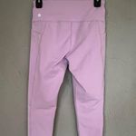 Zella  pink cropped legging size small Photo 1