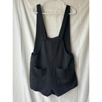 ONIA  Crinkle Pull On Romper in Black Womens Size Small Photo 1