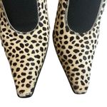 Donald Pliner Hair Leather Boot Shoe Pump Elastic Side Panels, Sz 8 Photo 7