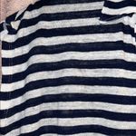 Sigrid Olsen  Size M Boxy Linen Polo Photo 4