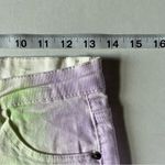 NWT True Gypsy rainbow tie dye Jean shorts in size 3 raw hems Photo 8