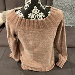American Rag NWT CIE Beige/Brown Super Soft Sweater Size Medium Photo 3