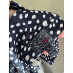 Polka Dot Romper Open Back Sleeveless Casual‎ Jumpsuit Size L Black Size L Photo 6