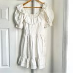 Doen Winnie Embroidered Trim Dress White Photo 5