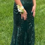 Prom shop Prom Dress Green Size M Photo 3