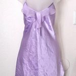 secret treasures Purple silk slip lingerie cami mini dress with ruffle detail vibes #fairycore #lingerie Photo 1