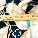 Alfred Dunner  Floral Blazer Buttons Cotton Blend Stretch Jacket -Light Stain 12 Photo 3