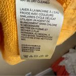 Anthropologie Size Large Dark Mustard Sweatshirt Comfy Outdoor Casual FLAW Photo 5