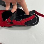 NEW Romika Red & Black‎ Sandals EU 37 Hook and Loop Closure Sling Back Shoes Size 6 Photo 6