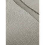 CALMA 1600 Leather Pebbled White Crossbody Bag – Minimalist Soft Leather Photo 10