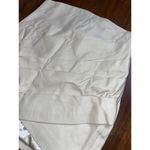 Lovers + Friends  Khat Leather Mini Skirt in Ivory Small new womens Photo 4