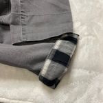 Talbots Straight Leg Ankle Jeans Women's Plus Size 16 Plaid Hem Accent Gray Photo 6