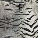 ZARA  Dress maxi halter mesh bodycon zebra animal print  evening date party   Photo 13