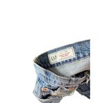 GAP Cheeky Short High Rise Distressed Frayed Hem Five‎ Denim Shorts 31/12R Blue Photo 3