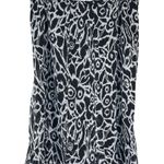 EVAN PICONE Sz 14 Womens Black White Floral Long Maxi A Photo 1