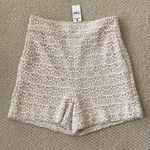EXPRESS NEW Lacy Super High Rise Shorts with Pockets Fancy Feminine Girly 00 NWT Photo 0