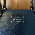 Kate Spade  Black Pebbled Leather Wellesley Fallon Tote Bag EUC Photo 2