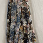 Cat lady box cat faces scarf. Large Photo 0