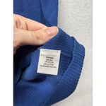 Pendleton  Top Dark Blue Stripe Trim Pullover Knit Tank Blouse Womens Size Small Photo 2