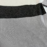 Bajee Collection by Becool Stripe Open Front Lightweight Cardigan Size S Casual Gray Photo 7