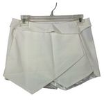 Forever 21 Women's White Mini Skort Photo 0