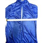 ASOS  Royal Blue Velvet Long Sleeve Cut Out Long Blouse Size 4‎ NWT Photo 2